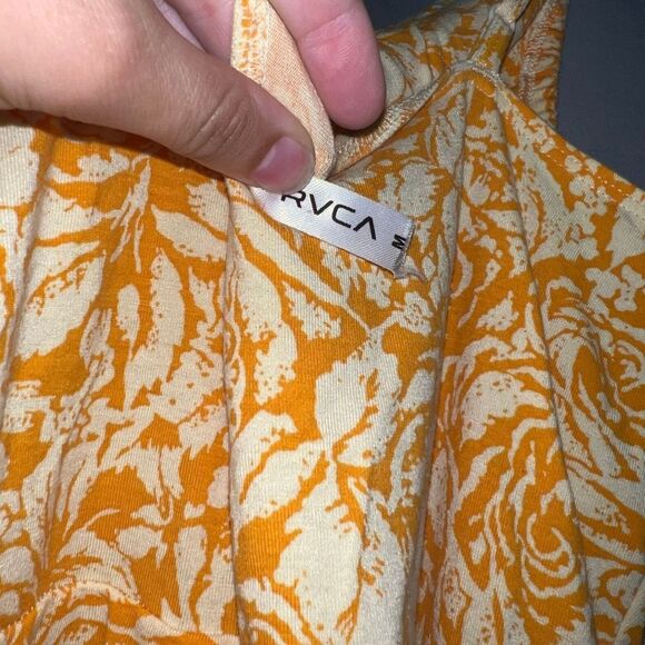 RVCA Yellow Floral Bouquet Romper - Picture 4 of 4